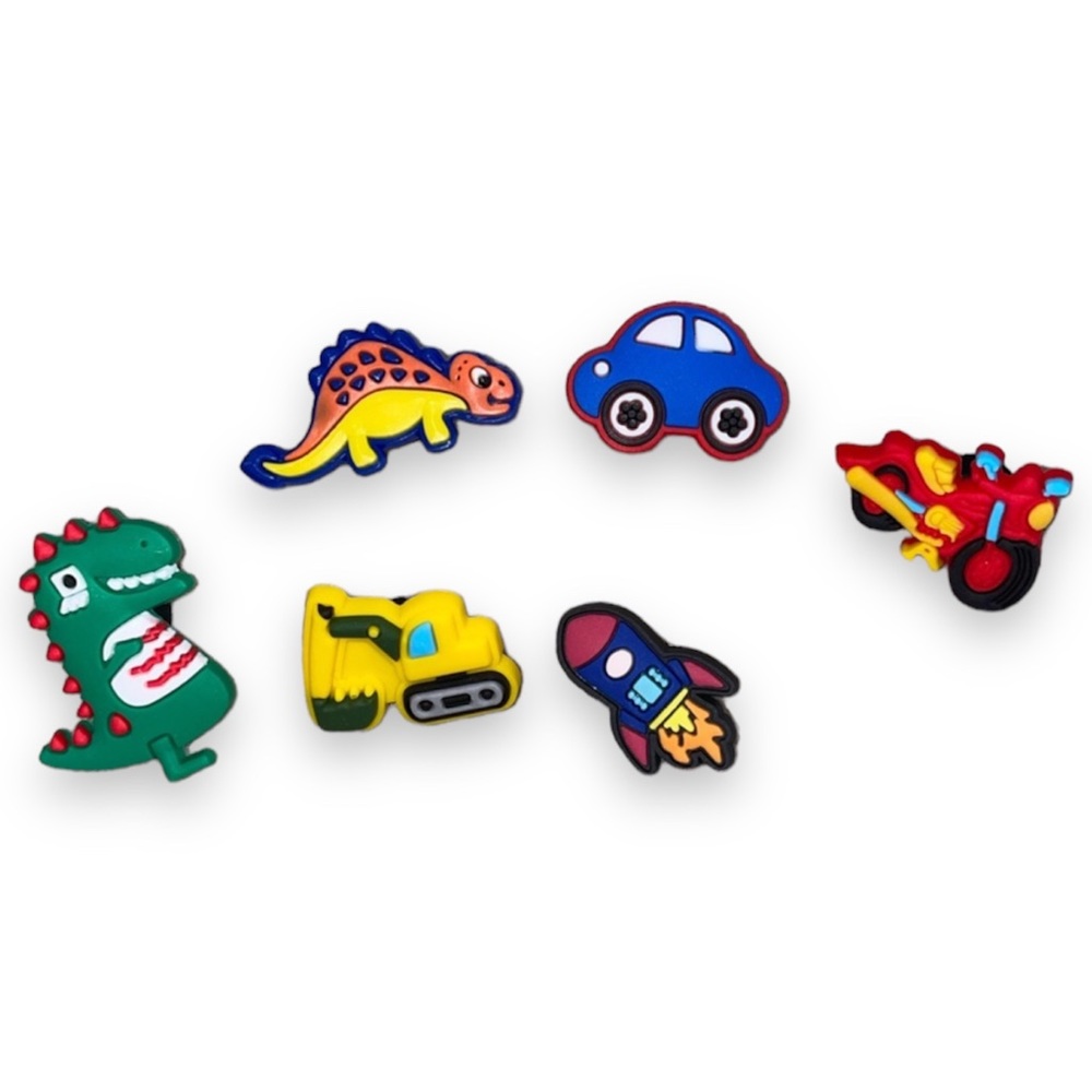 6 Pack Shoe Charms for‎ Crocs
